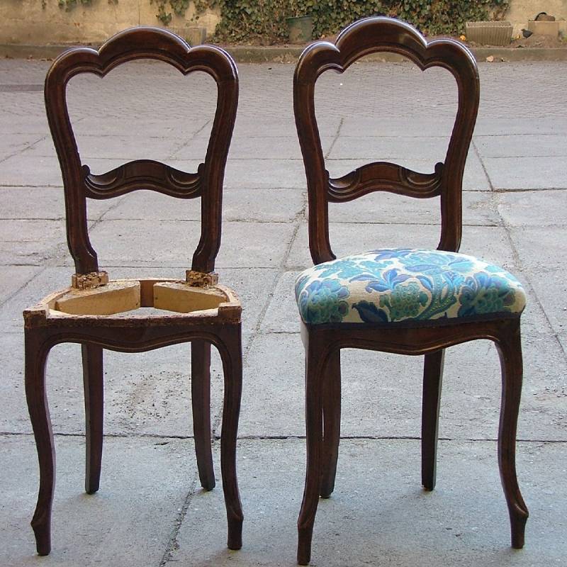 Rinnovo e restauro sedie